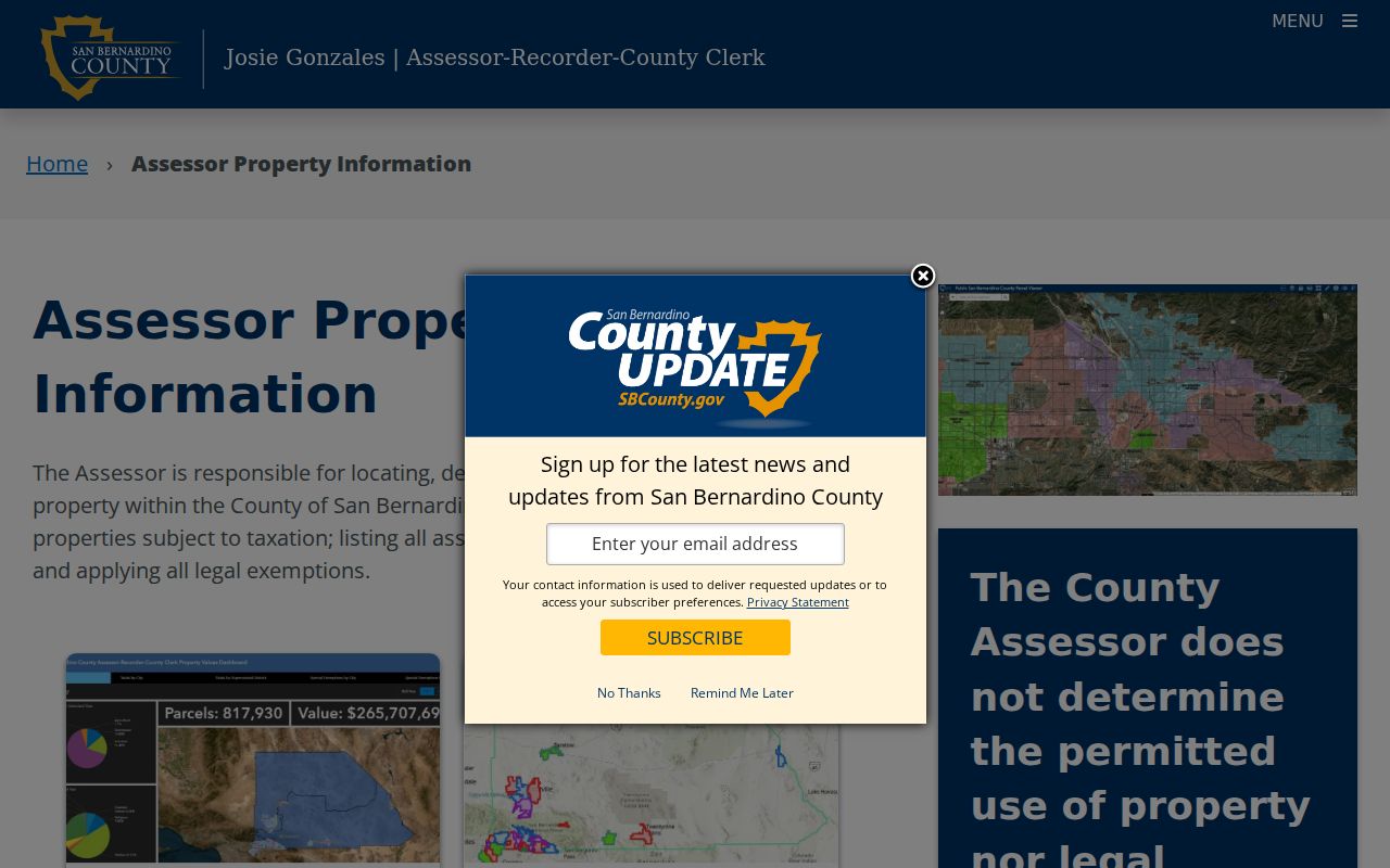 Adelanto residents directory county assessor property information