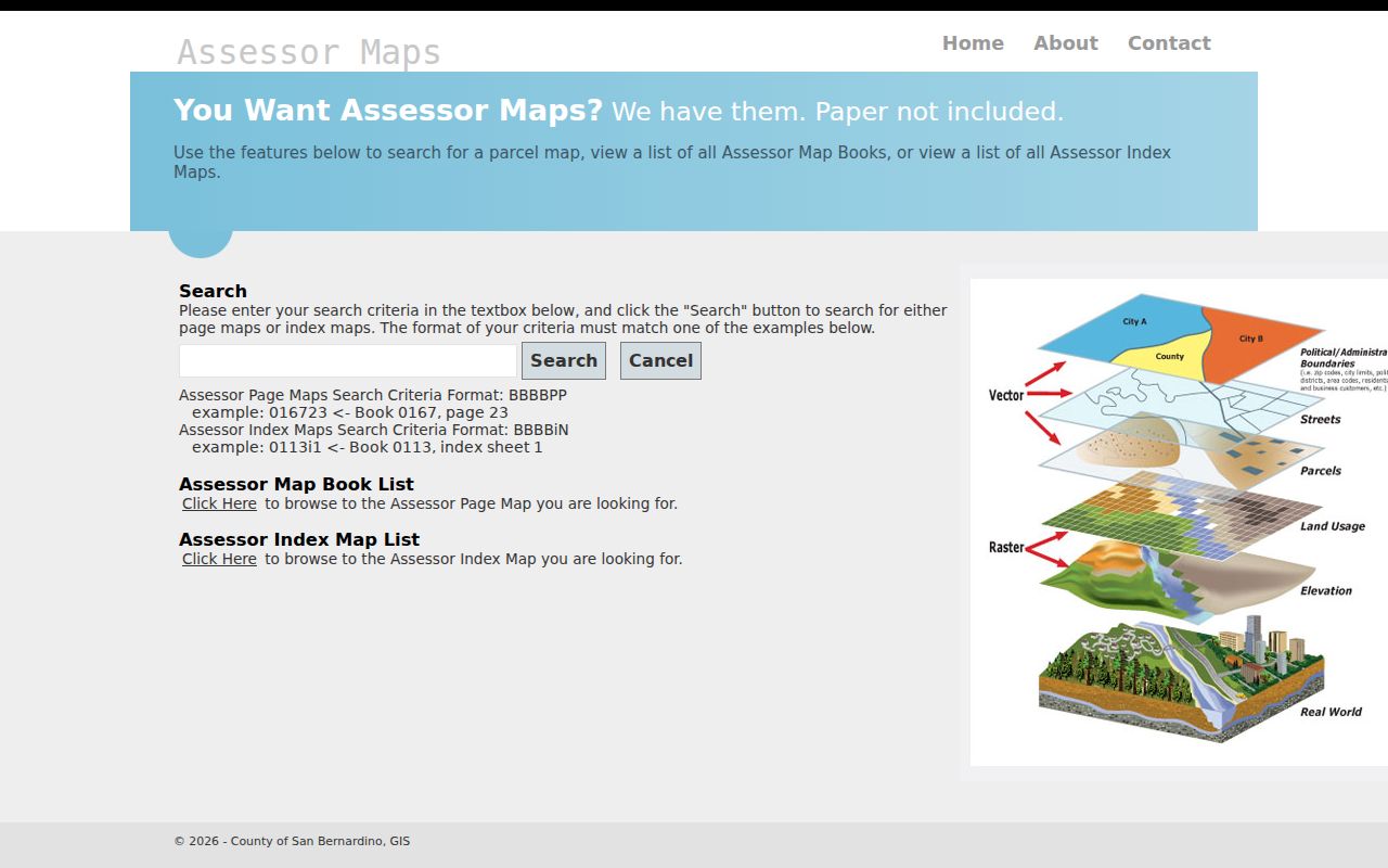 Adelanto street directory assessor map book search