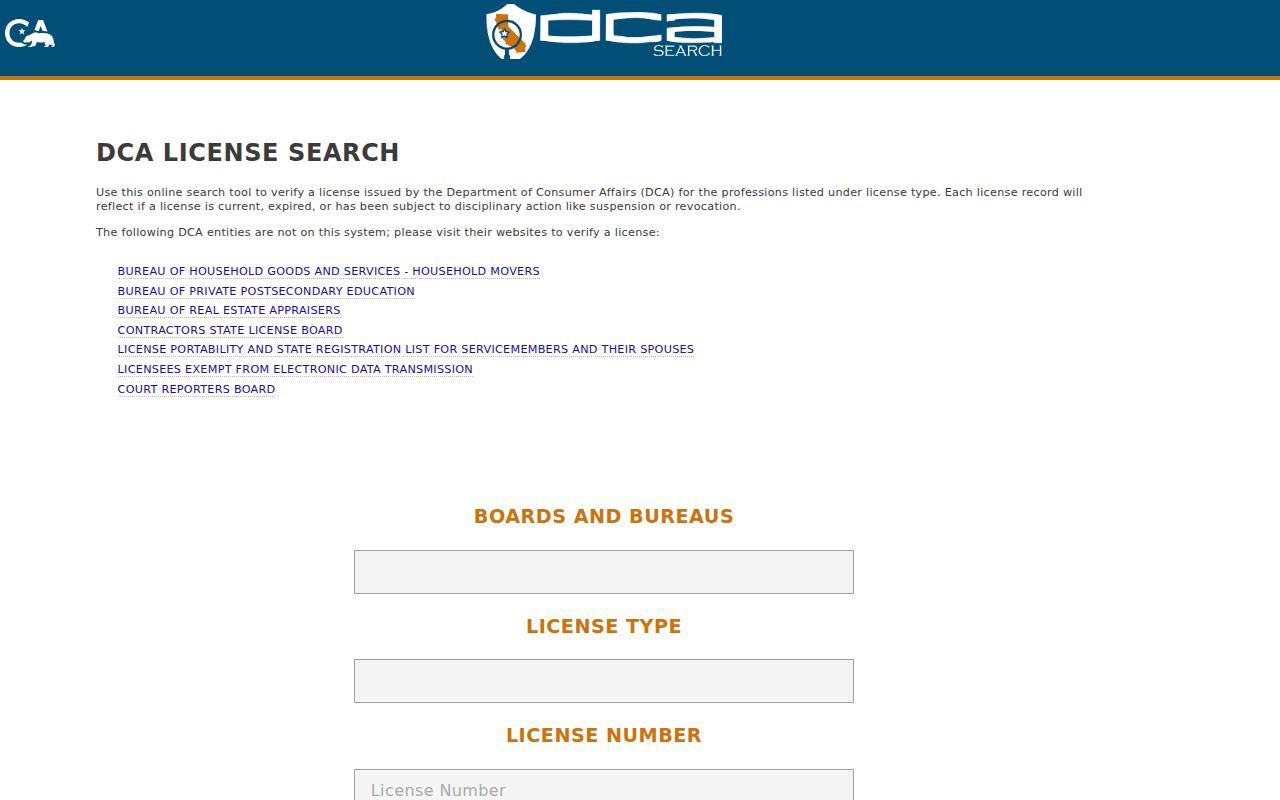 Adelanto ZIP code directory California license search